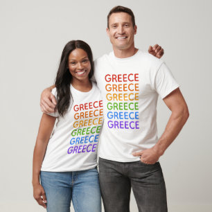 Regenbogen Griechenland Shirts und Jacken
