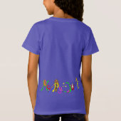 Regenbogen-Gymnastik durch Happy Juul Company T-Shirt (Rückseite)
