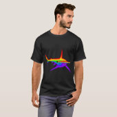 Regenbogen-Hammerhai T-Shirt (Vorne ganz)