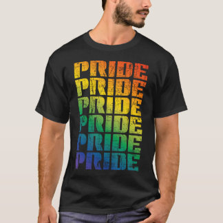 Regenbogen-Handabdruck Mehr Liebe Weniger Hass Sto T-Shirt