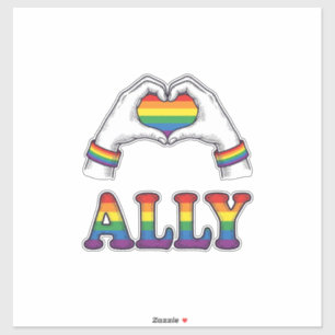 Regenbogen Hände Herz Vintage Pride Shirt Design Aufkleber