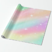 Regenbogen-Hell Geschenkpapier (Ungerollt)