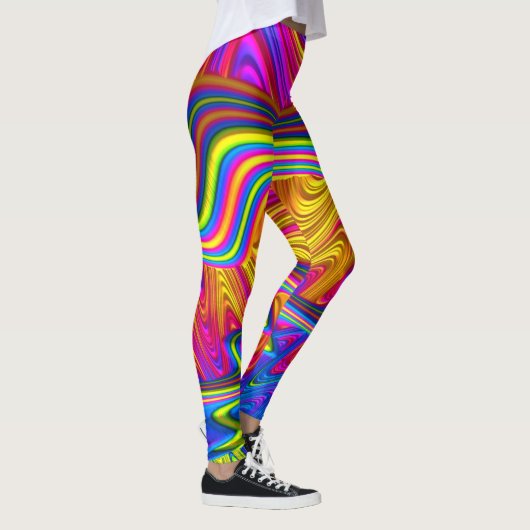 Regenbogen hell leggings (Rechts)