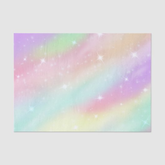 Regenbogen-Hell Seidenpapier (Vorderseite)