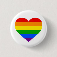 "REGENBOGEN-HERZ" 1,25 Zoll