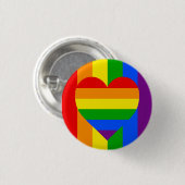 "REGENBOGEN-HERZ " BUTTON (Vorne & Hinten)