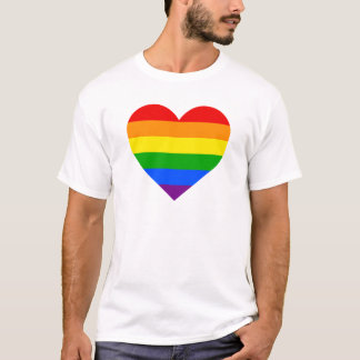 "REGENBOGEN-HERZ " T-Shirt