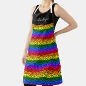 Regenbogen Herzmuster Schürze (InSitu)