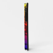 Regenbogen-Hibiskus iphone 5 Fall Case-Mate iPhone Hülle (Hinten/Links)