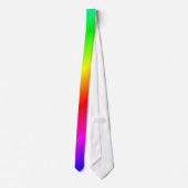 Regenbogen-Hintergrund Krawatte (Rückseite)