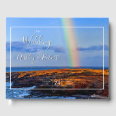 Regenbogen, Hoffnung und Glück, Hochzeit Gästebuch (Vorderseite)