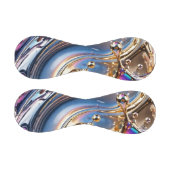 Regenbogen-Holografisches Chrom Baseball (Paneele)