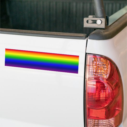 Regenbogen horizontal autoaufkleber (Auf Lkw)