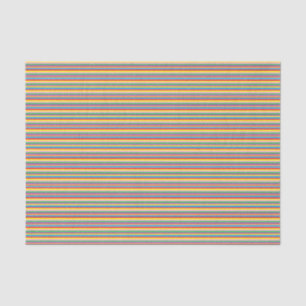 Regenbogen-horizontale Streifen Seidenpapier