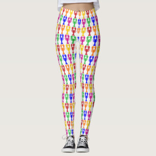 Regenbogen-Hummer Leggings
