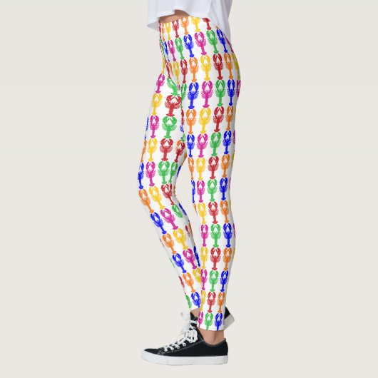 Regenbogen-Hummer Leggings (Links)