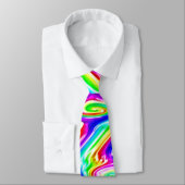 Regenbogen-Hurrikan-mutige MehrfarbenKrawatte Krawatte (Gebunden)