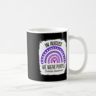 Regenbogen im August Wir tragen Lila Überdosierung Kaffeetasse