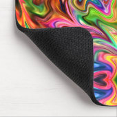 Regenbogen im Fraktal-Chaos Mousepad (Ecke)