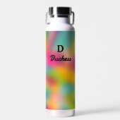 Regenbogen im Königlichen Wald Trinkflasche (Vorne)