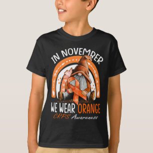 Regenbogen Im November tragen wir Orange Crps Bewu T-Shirt