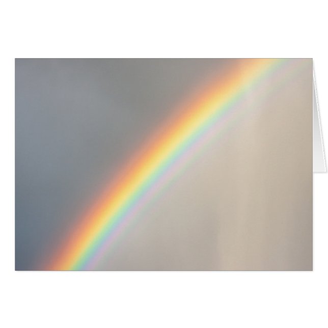 Regenbogen im Regen (Vorderseite (Horizontal))