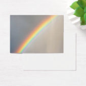 Regenbogen im Regen (Schreibtisch)