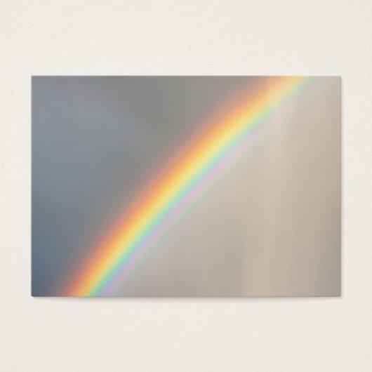 Regenbogen im Regen (Vorderseite)