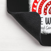 Regenbogen im September tragen wir roten Blutkrebs Mousepad (Ecke)