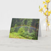 Regenbogen im Wald Karte (Gelbe Blume)