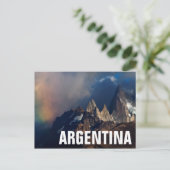 Regenbogen in den Anden Postkarte (Stehend Vorderseite)