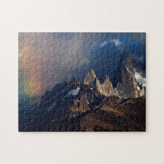 Regenbogen in den Anden Puzzle (Horizontal)