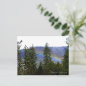 Regenbogen in den Bergen... Postkarte (Stehend Vorderseite)