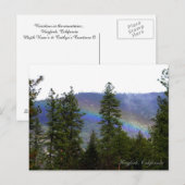 Regenbogen in den Bergen... Postkarte (Vorne/Hinten)