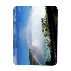 Regenbogen in den Fällen Magnet