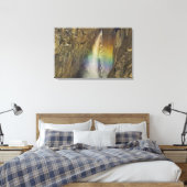 Regenbogen in den oberen Yosemite-Wasserfällen in Leinwanddruck (Insitu (Schlafzimmer))