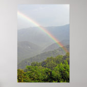 Regenbogen in den Smokies Poster (Vorne)