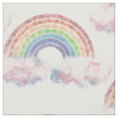 Regenbogen in der Cloud Abstrakt-Vertikal Stoff (Nahaufnahme)