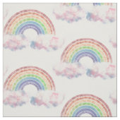 Regenbogen in der Cloud Abstrakt-Vertikal Stoff (Muster)