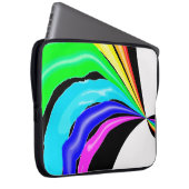 Regenbogen in der Falle Laptopschutzhülle (Vorne Rechts)