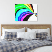 Regenbogen in der Falle Leinwanddruck (Insitu (Schlafzimmer))