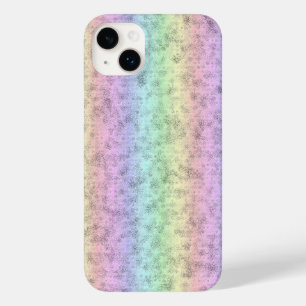 Regenbogen in Elephant Skin Leather Optik Case-Mate iPhone 14 Plus Hülle