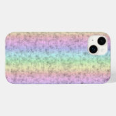 Regenbogen in Elephant Skin Leather Optik Case-Mate iPhone Hülle (Rückseite (Horizontal))