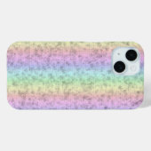 Regenbogen in Elephant Skin Leather Optik Case-Mate iPhone Hülle (Rückseite (Horizontal))
