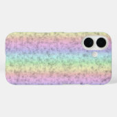 Regenbogen in Elephant Skin Leather Optik Case-Mate iPhone Hülle (Rückseite (Horizontal))