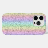 Regenbogen in Elephant Skin Leather Optik Case-Mate iPhone Hülle (Rückseite (Horizontal))