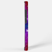 Regenbogen in Elephant Skin Leather Optik , Regent Samsung Galaxy Hülle (Rechte Seite)