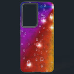 Regenbogen in Elephant Skin Leather Optik , Regent Samsung Galaxy Hülle<br><div class="desc">Regenbogen in Elephant Skin Leather Optik mit Regentropfen und Sternen , Abstrakte Fantasy- Rainbow - Art , Digitales Werk von Krisi ArtKSZP >>> Mehr Produkte in Store Category >>> Abstrakt, Artdeco, Retro, Rainbowart >> Regenbogen -> Regenbogen >> Regenbogen</div>