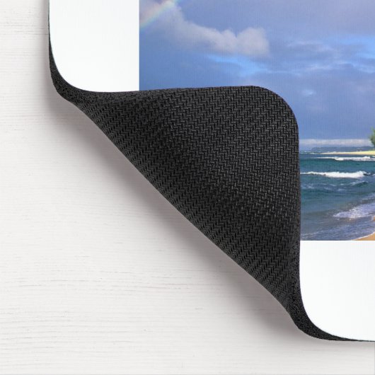 Regenbogen in Hawai Mousepad (Ecke)