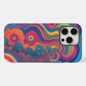 Regenbogen iPhone Hülle (Rückseite (Horizontal))